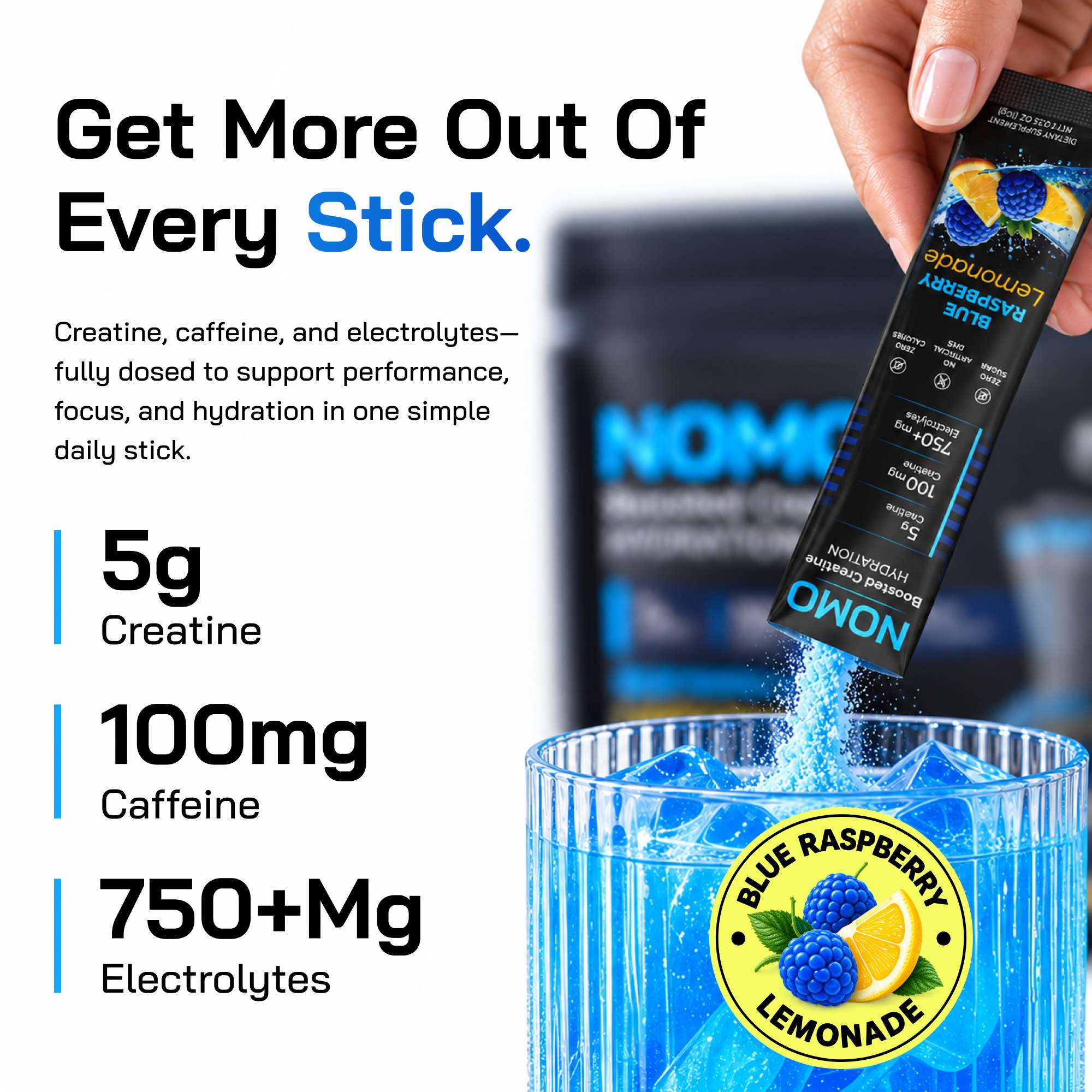 NOMO Boosted Creatine Hydration Mix